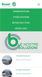 Mobile Screenshot of brussicostruzioni.it